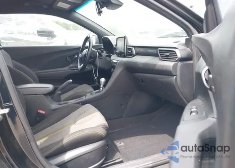 2019 Hyundai Veloster Turbo R-Spec z USA, uszkodzony, nr VIN KMHTH6AB4KU011518